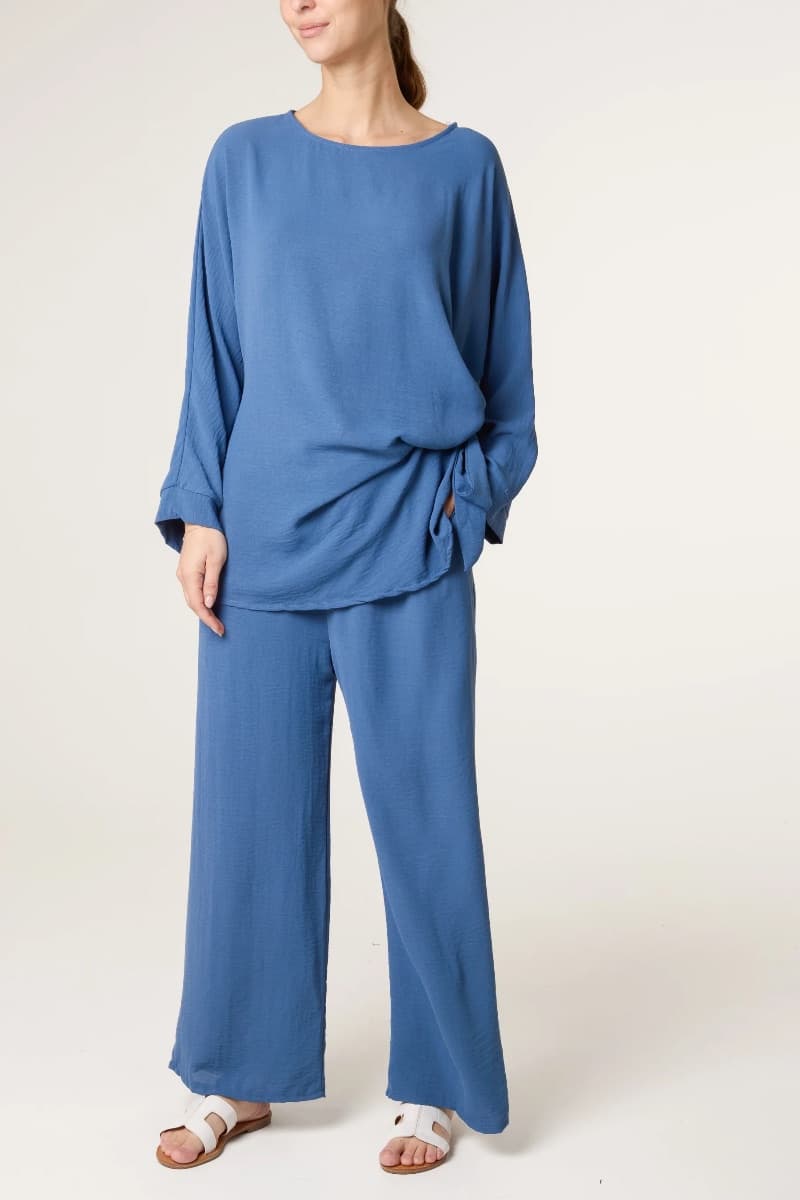 Long Sleeve Side Knot Co-Ord Set